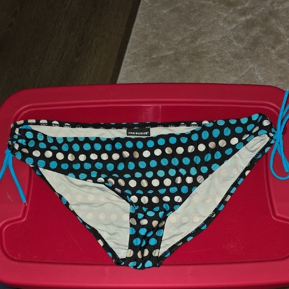 (J29) Polka Dot Bikini Bottoms Sz XL - Picture 1 of 3